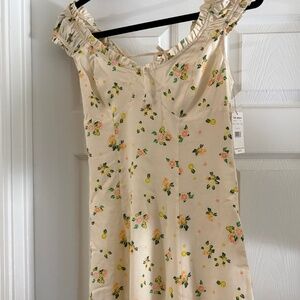 Free People dress Size XS, Lt Yellow